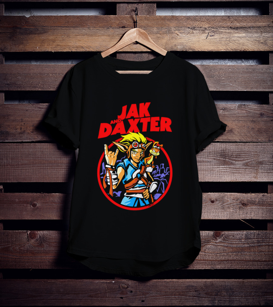 Jak And Daxter Iconic Characters T-Shirt