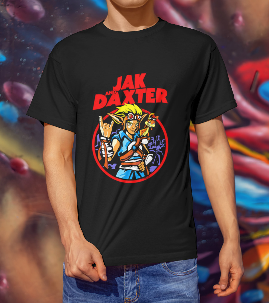 Jak And Daxter Iconic Characters T-Shirt
