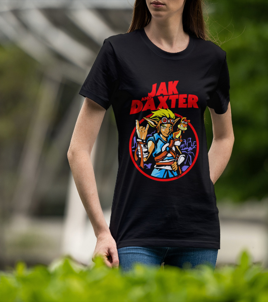 Jak And Daxter Iconic Characters T-Shirt