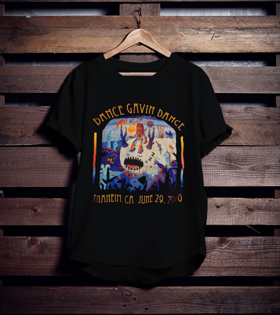 Dance Gavin Dance Anaheim CA June 29 2026 Surreal Underwater Adventure T-Shirt