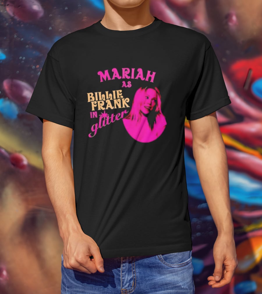Mariah As Billie Frank In Glitter Pink Image T-Shirt