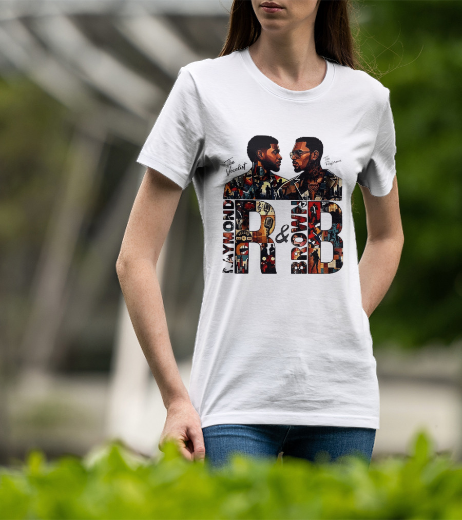 Usher Chris Brown Raymond R And B Tour 2026 Concert Hip Hop The Vocalist The Performer T-Shirt