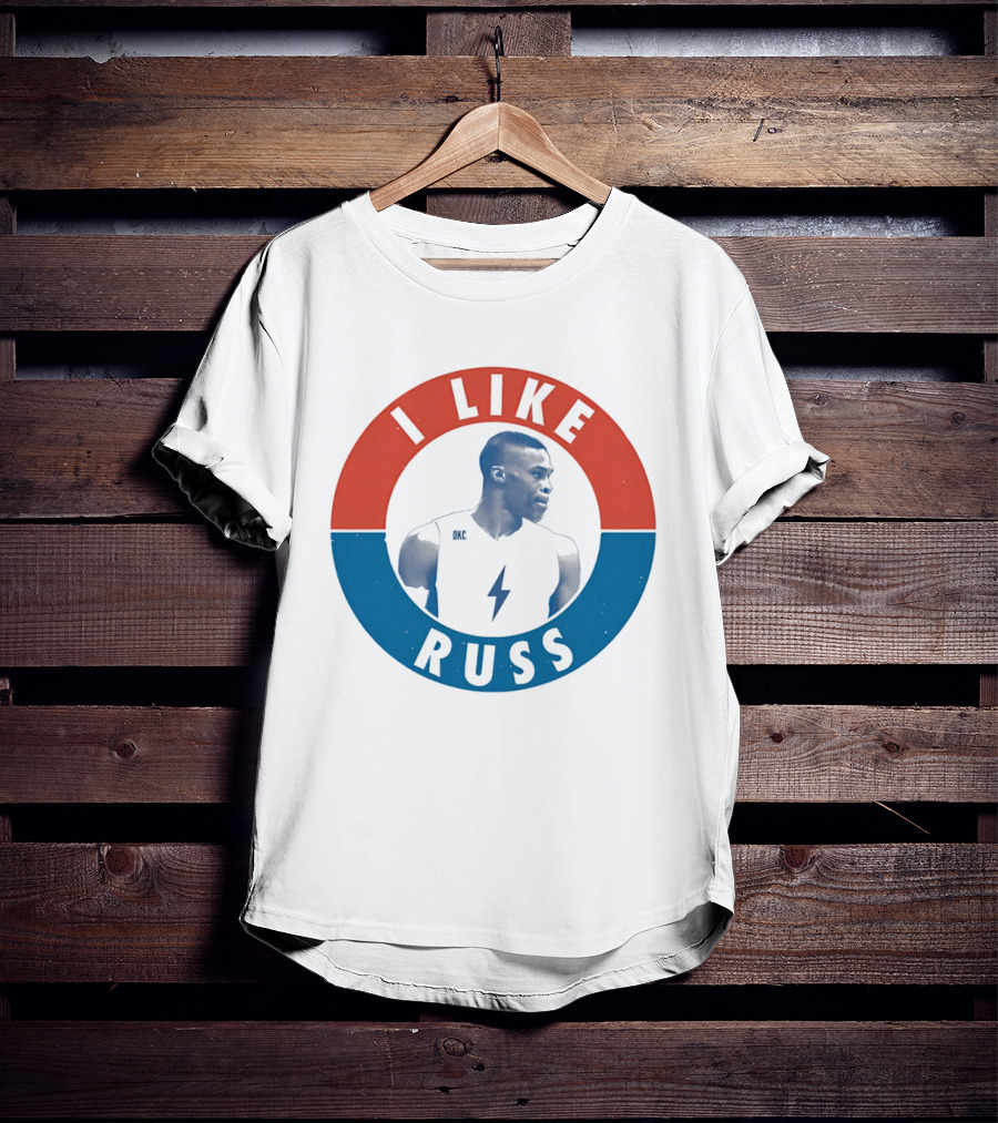 I Like Russ Oklahoma City Thunder Westbrook T-Shirt