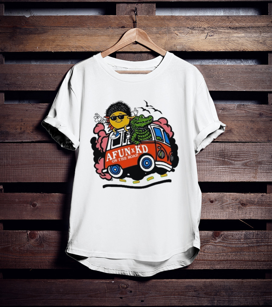 Kitchen Dwellers Andy Frasco AFUN X KD Tour 2026 On The Road Bus Adventure T-Shirt