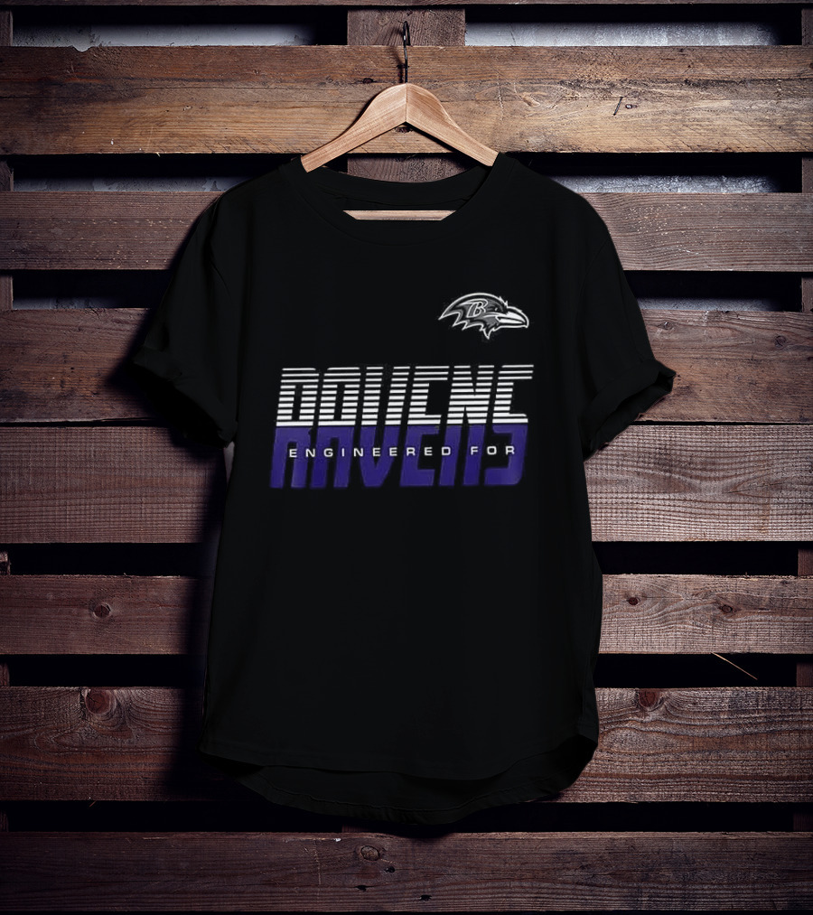 Baltimore Ravens Engineered For Ravens Fans Iconic Team Spirit T-Shirt
