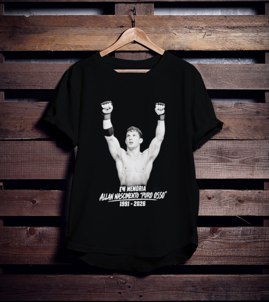 Ian Machado Garry Em Memória Allan Nascimento Puro Osso 1990 2026 T-Shirt