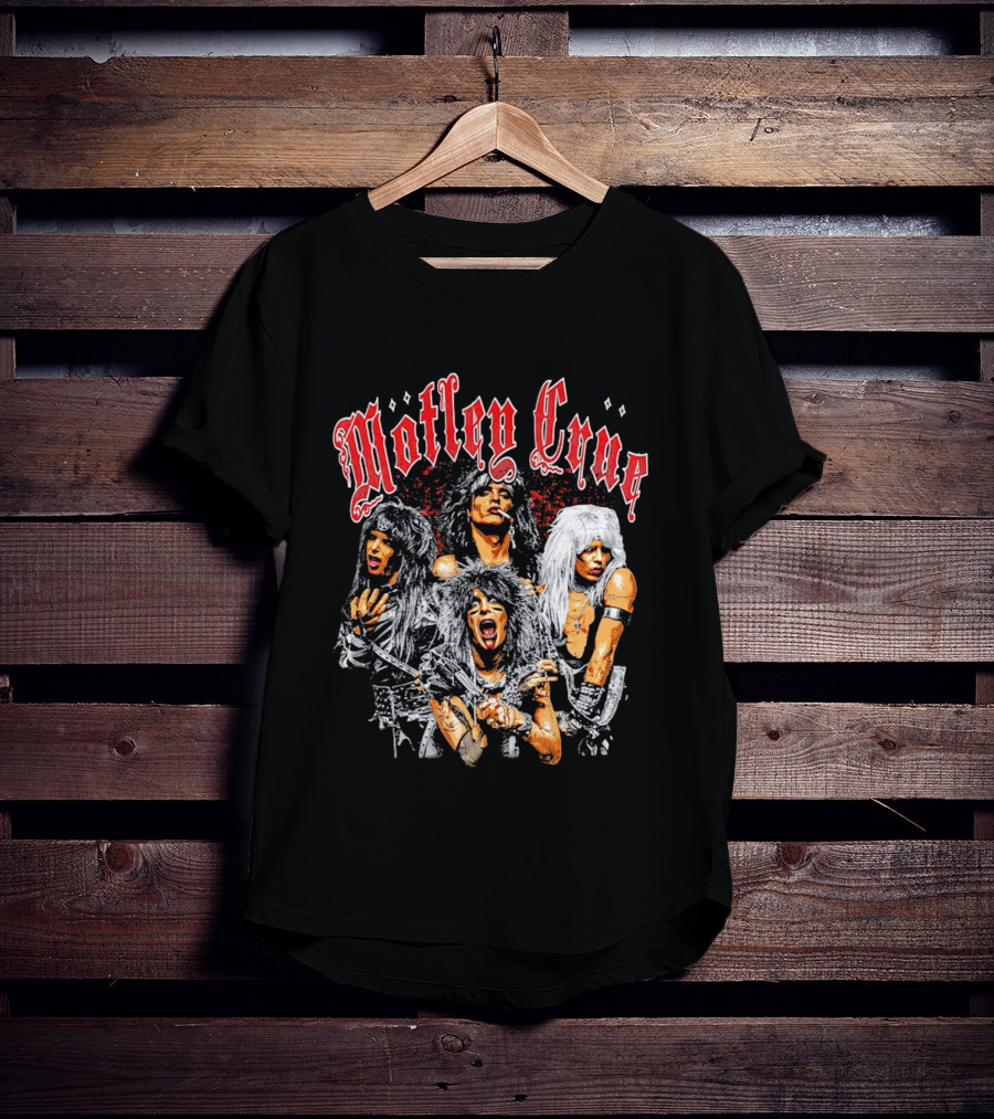 Mötley Crüe Classic Band Members T-Shirt