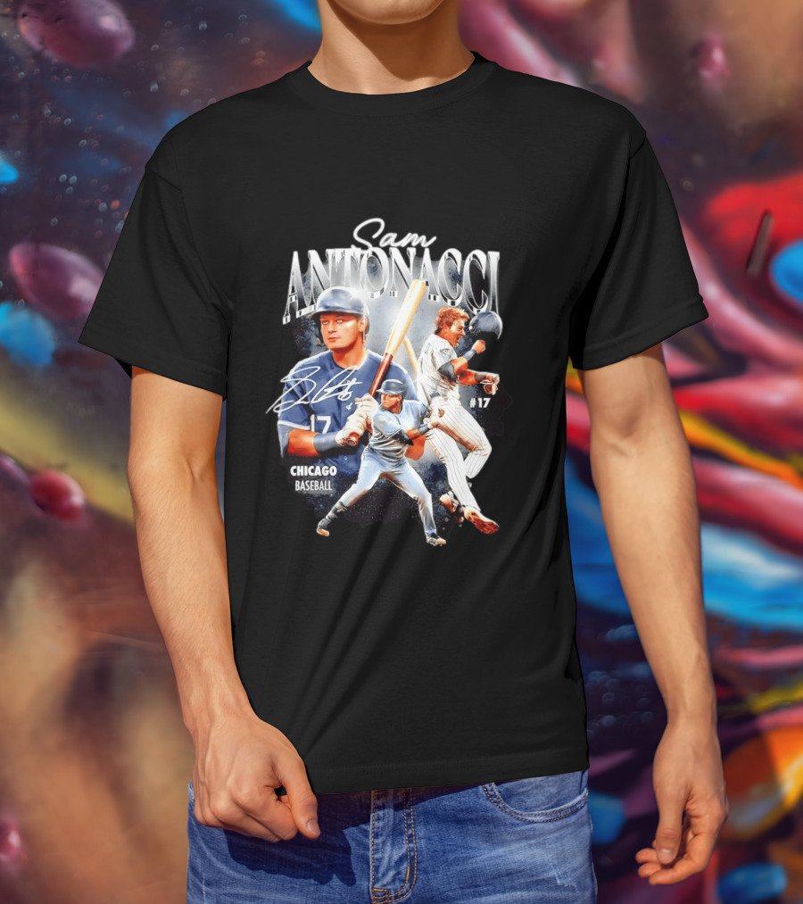 Sam Antonacci Chicago White Sox Baseball #17 2026 T-Shirt