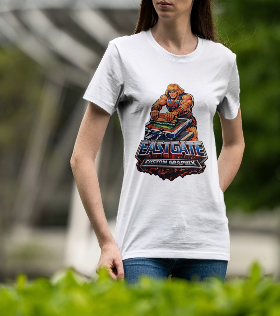 Eastgate Custom Graphix He Man Screen Printing T-Shirt