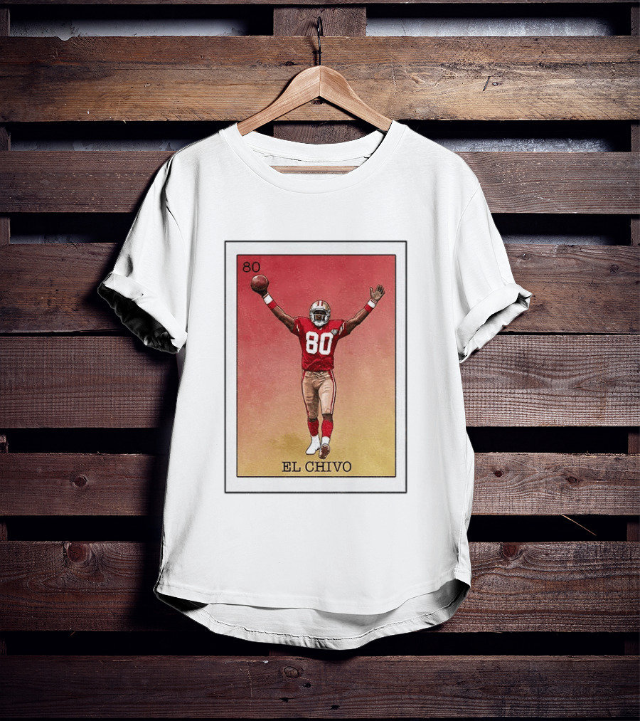 El Chivo 80 San Francisco 49ers Loteria Card T-Shirt