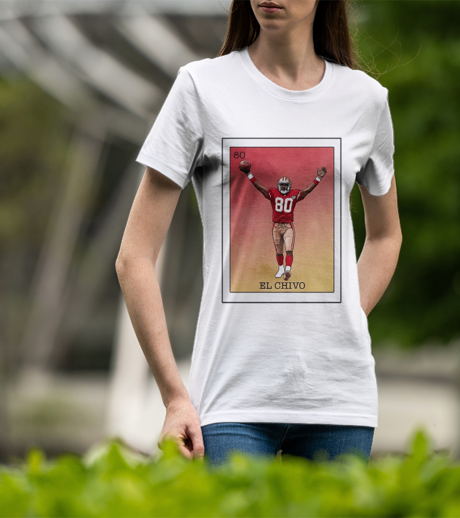 El Chivo 80 San Francisco 49ers Loteria Card T-Shirt
