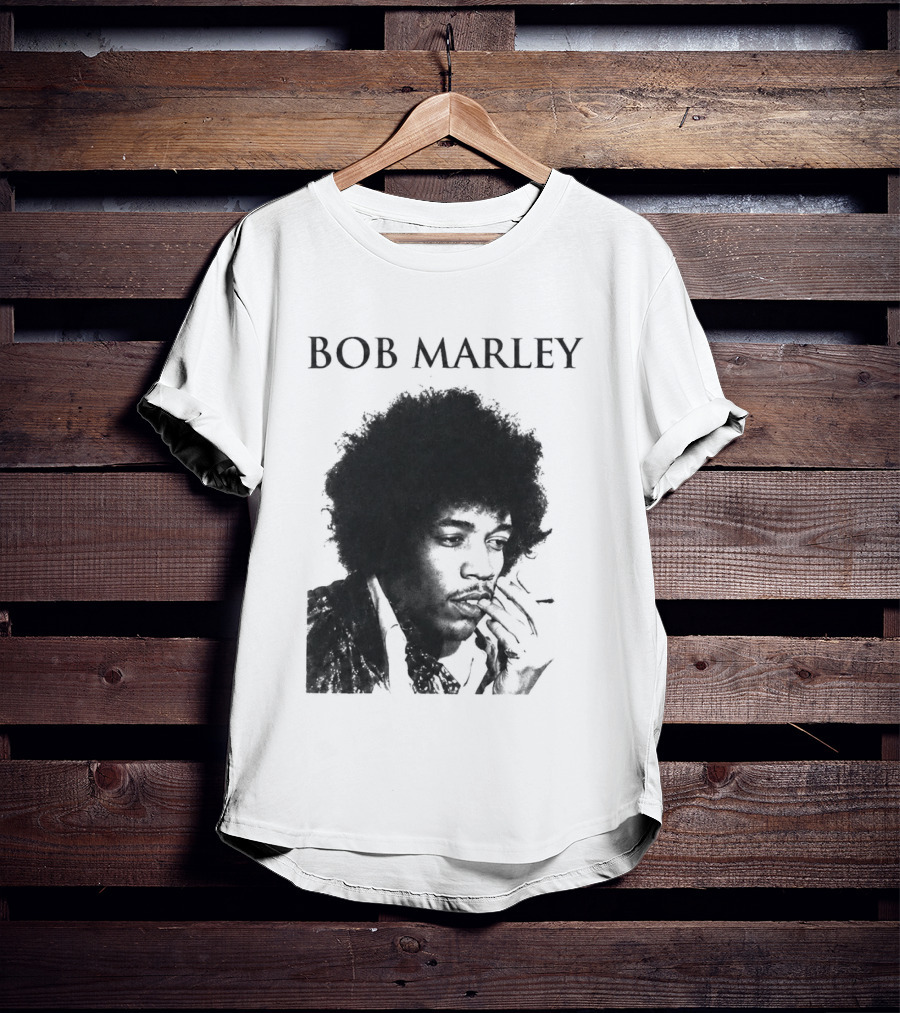 Bob Marley Jimi Hendrix T-Shirt