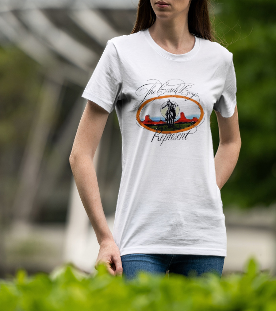 The Beach Boys Represent Native American Horse Monument Valley Sunset T-Shirt