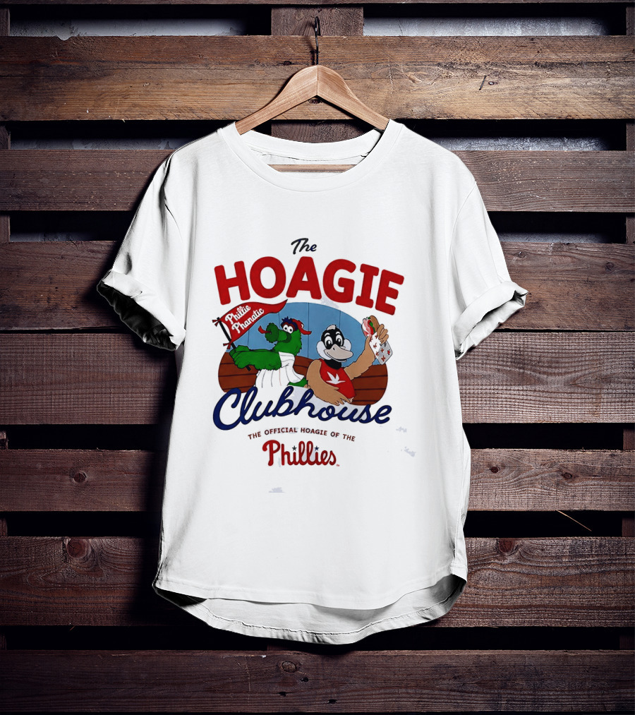 The Hoagie Clubhouse Official Hoagie Of The Phillies T-Shirt