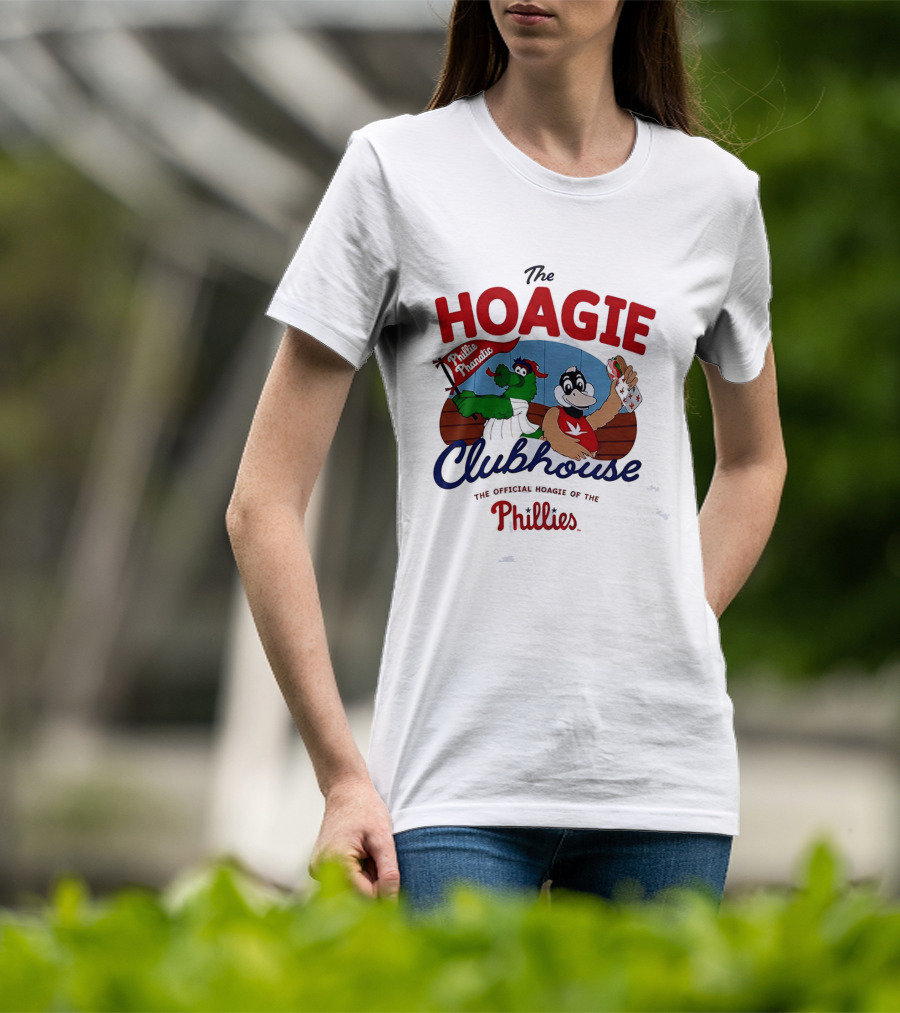 The Hoagie Clubhouse Official Hoagie Of The Phillies T-Shirt