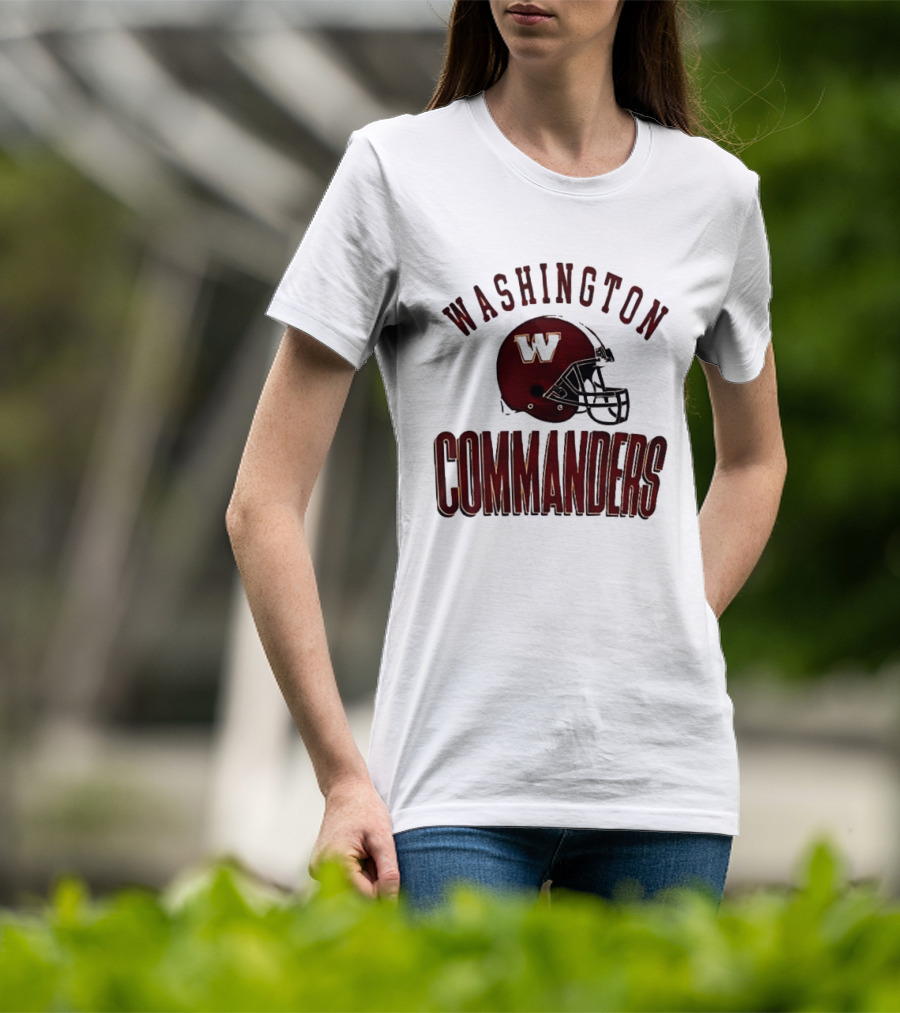 Washington Commanders Helmet Everyone Es Women's Sports T-Shirt
