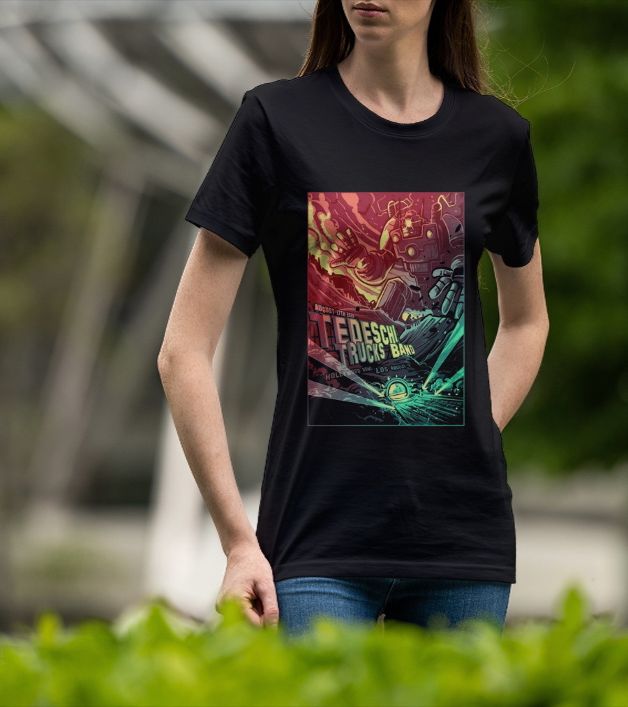 August 17 2026 Tedeschi Trucks Band Hollywood Bowl Los Angeles Tour T-Shirt