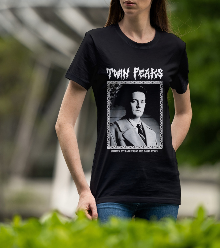 Twin Peaks Written By Mark Frost And David Lynch Dale Cooper T-Shirt