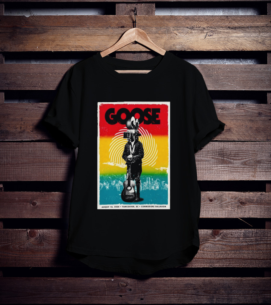 Goose August 18 2026 Vancouver BC Commodore Ballroom T-Shirt
