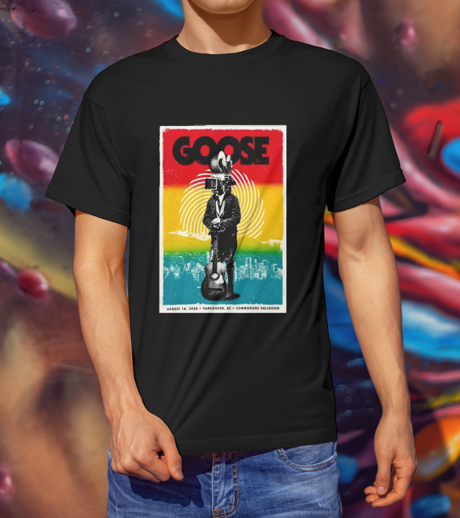 Goose August 18 2026 Vancouver BC Commodore Ballroom T-Shirt