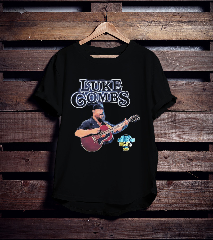 Luke Combs My Kinda Saturday Night Tour 2027 T-Shirt