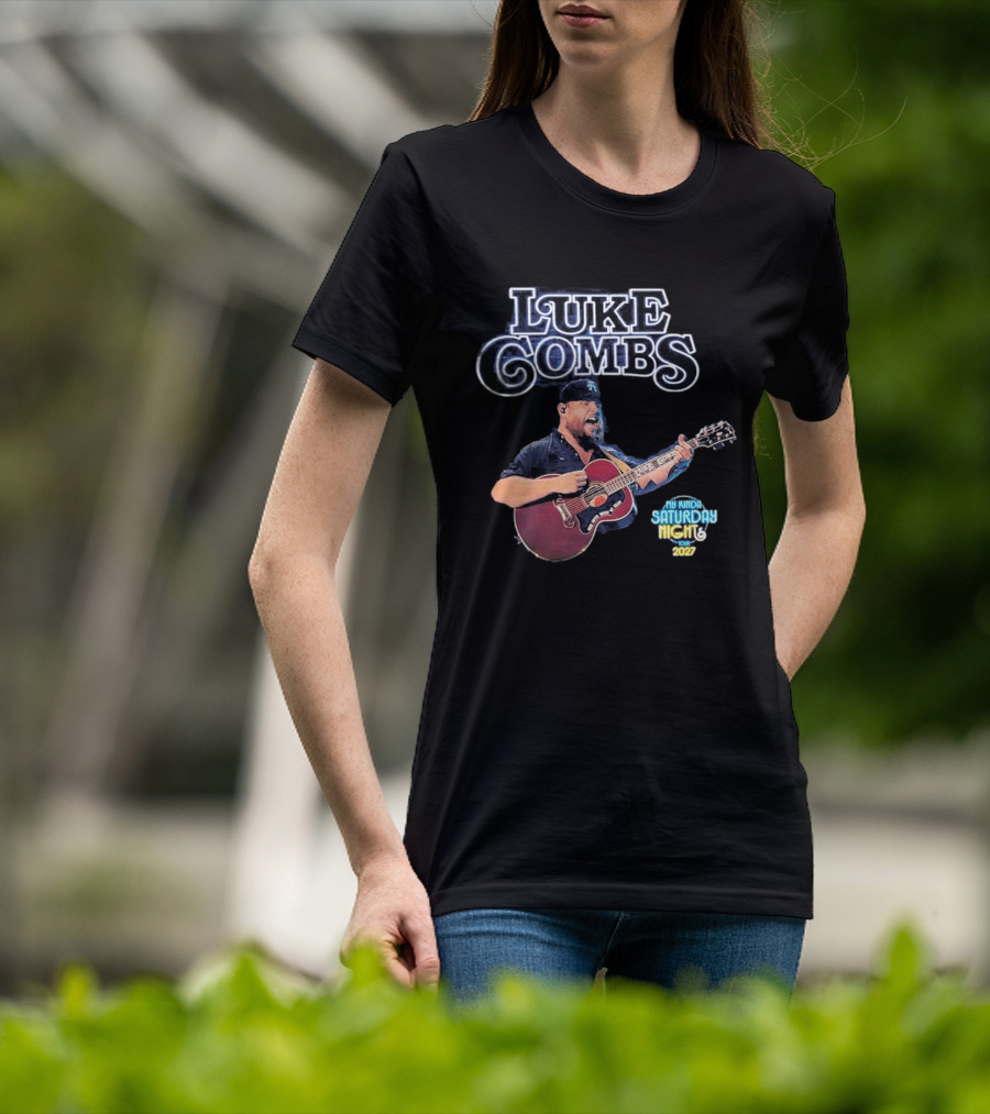 Luke Combs My Kinda Saturday Night Tour 2027 T-Shirt