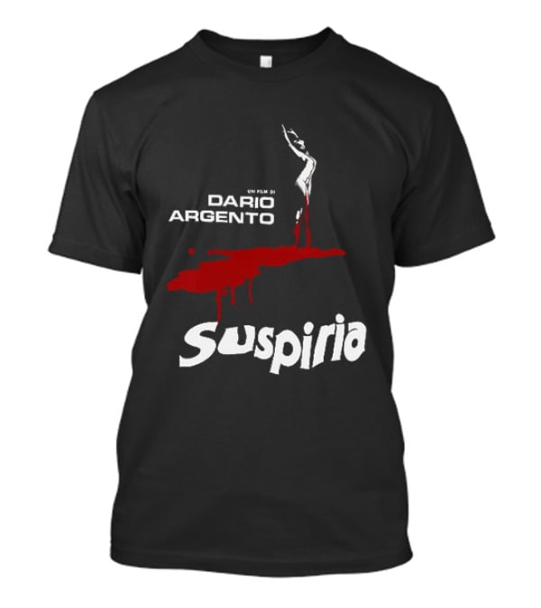 Dario Argento Suspiria Horror Classic Red Drip T-Shirt