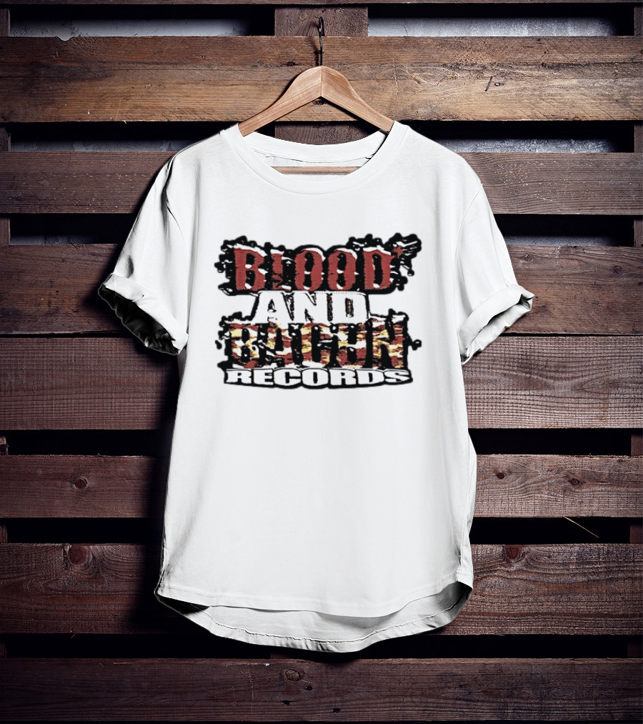 Blood And Bacon Records Rugged T-Shirt