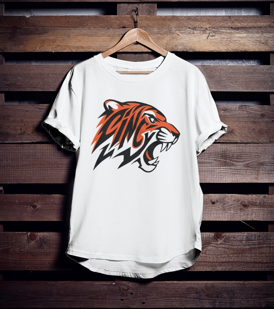 Cincy Tiger Stripes Roaring Bengal T-Shirt