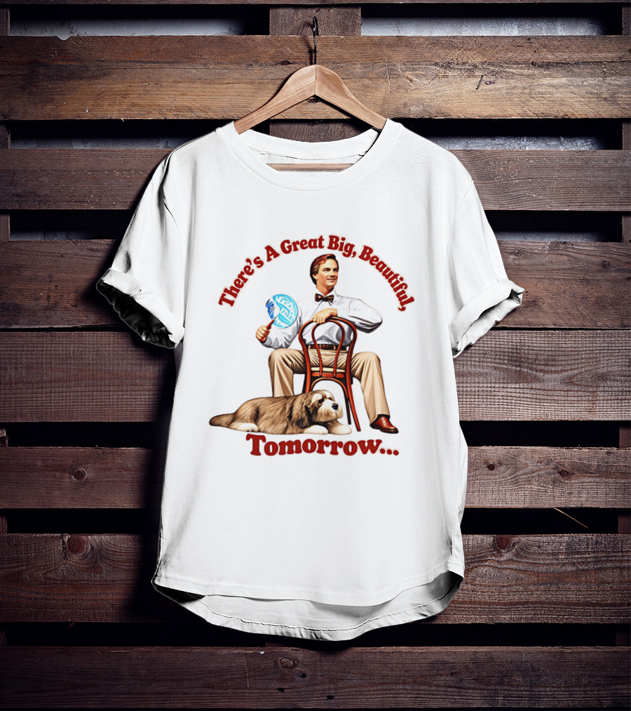 There's A Great Big Beautiful Tomorrow Carousel Of Progress Nostalgia T-Shirt