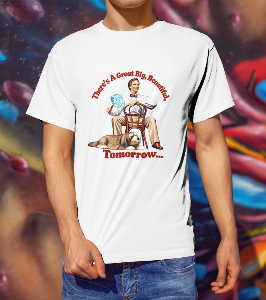 There's A Great Big Beautiful Tomorrow Carousel Of Progress Nostalgia T-Shirt