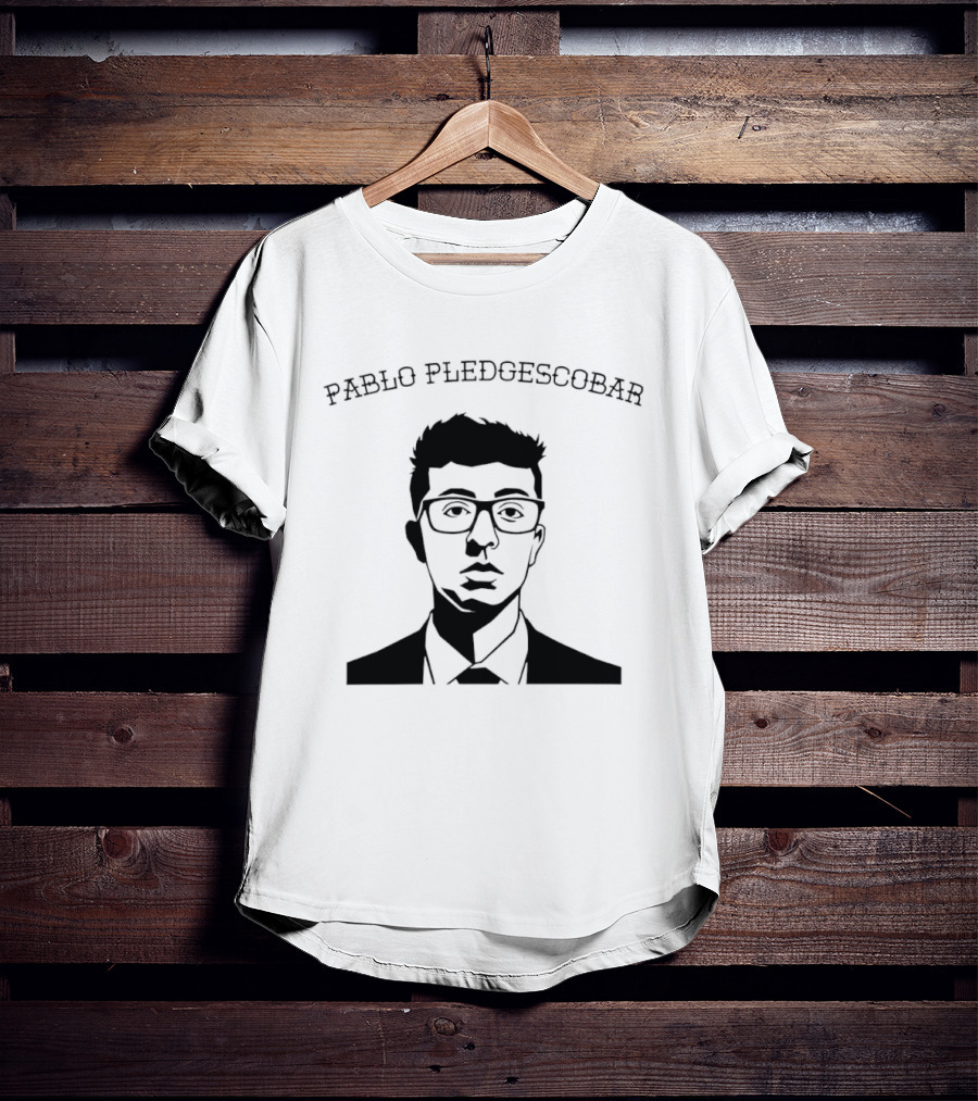 Pablo Pledgescobar Vector Glasses Man T-Shirt