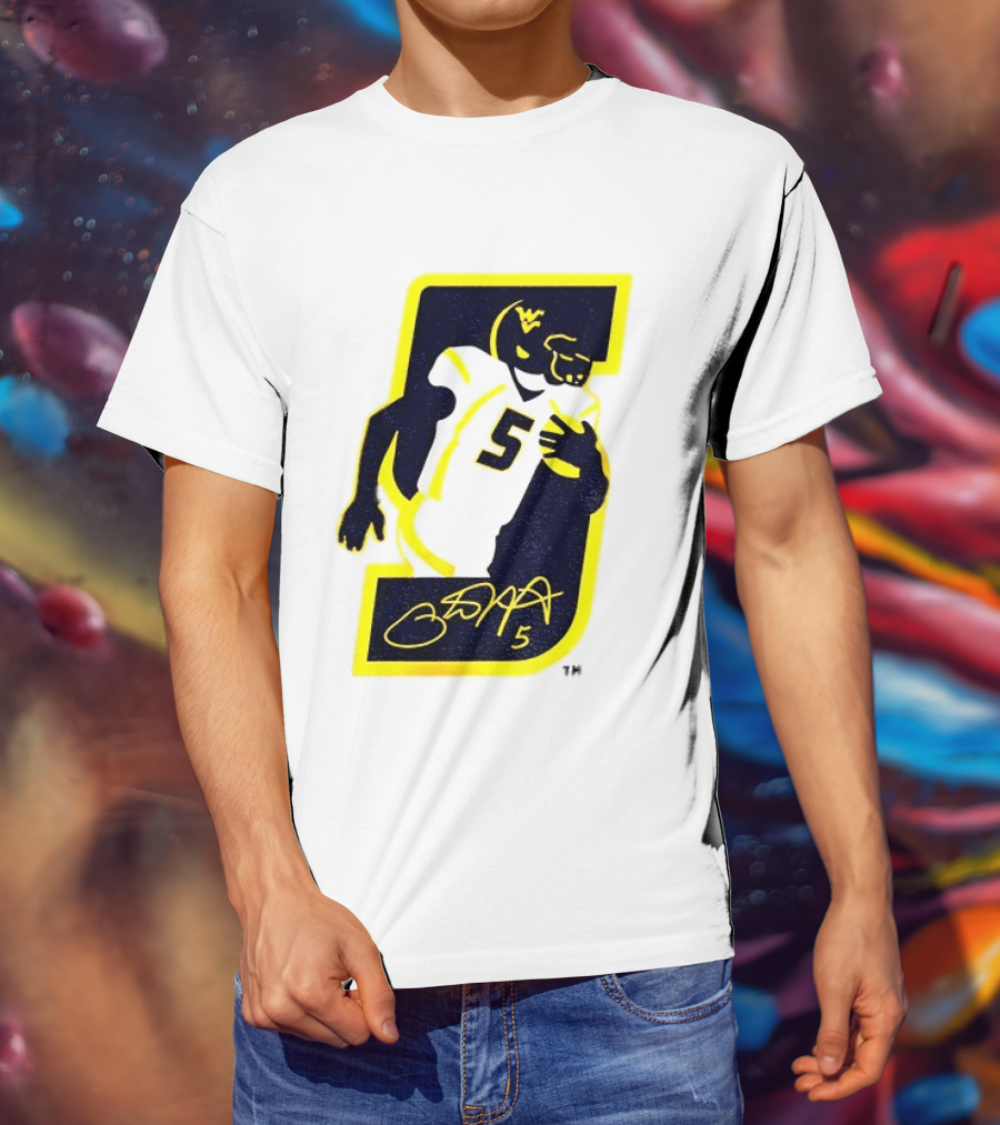 Thank You Pat White 5 West Virginia Mountaineers Retirement 84 T-Shirt