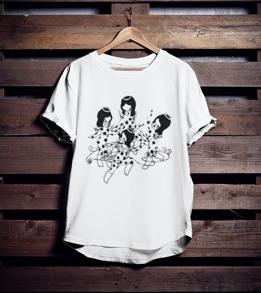 Valfre Fraternidad Three Figures Embrace Sketch T-Shirt
