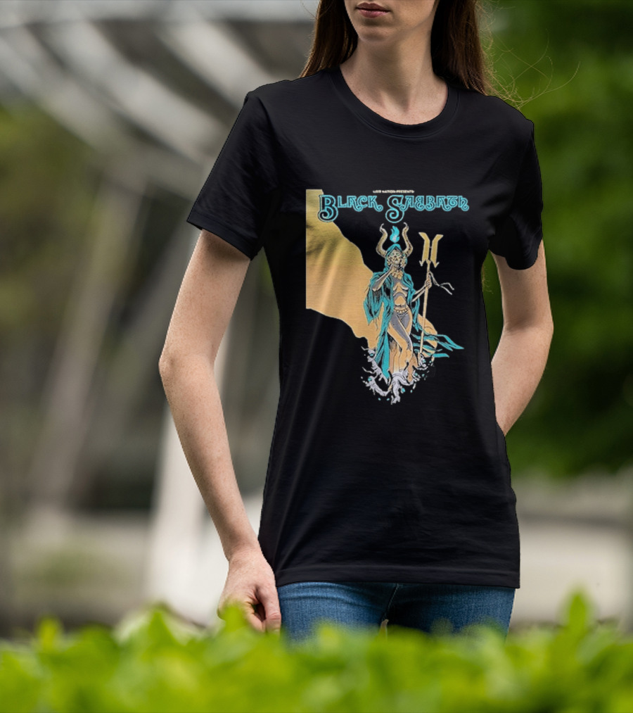 Black Sabbath BB&T Pavilion Camden NJ August 19 2026 Mythical Deity T-Shirt