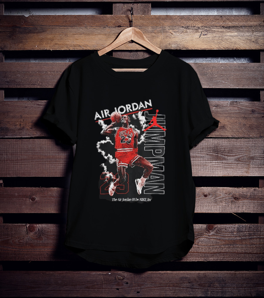 Chicago Bulls Air Jordan 23 Jumpman The Air Jordan III By Nike Inc Basketball T-Shirt