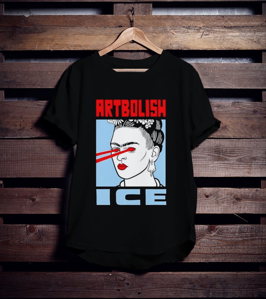 ARTBOLISH ICE Frida Kahlo Lalo T-Shirt