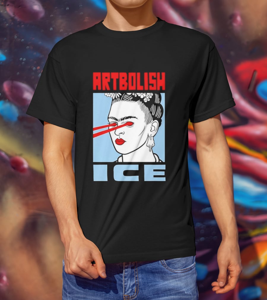 ARTBOLISH ICE Frida Kahlo Lalo T-Shirt
