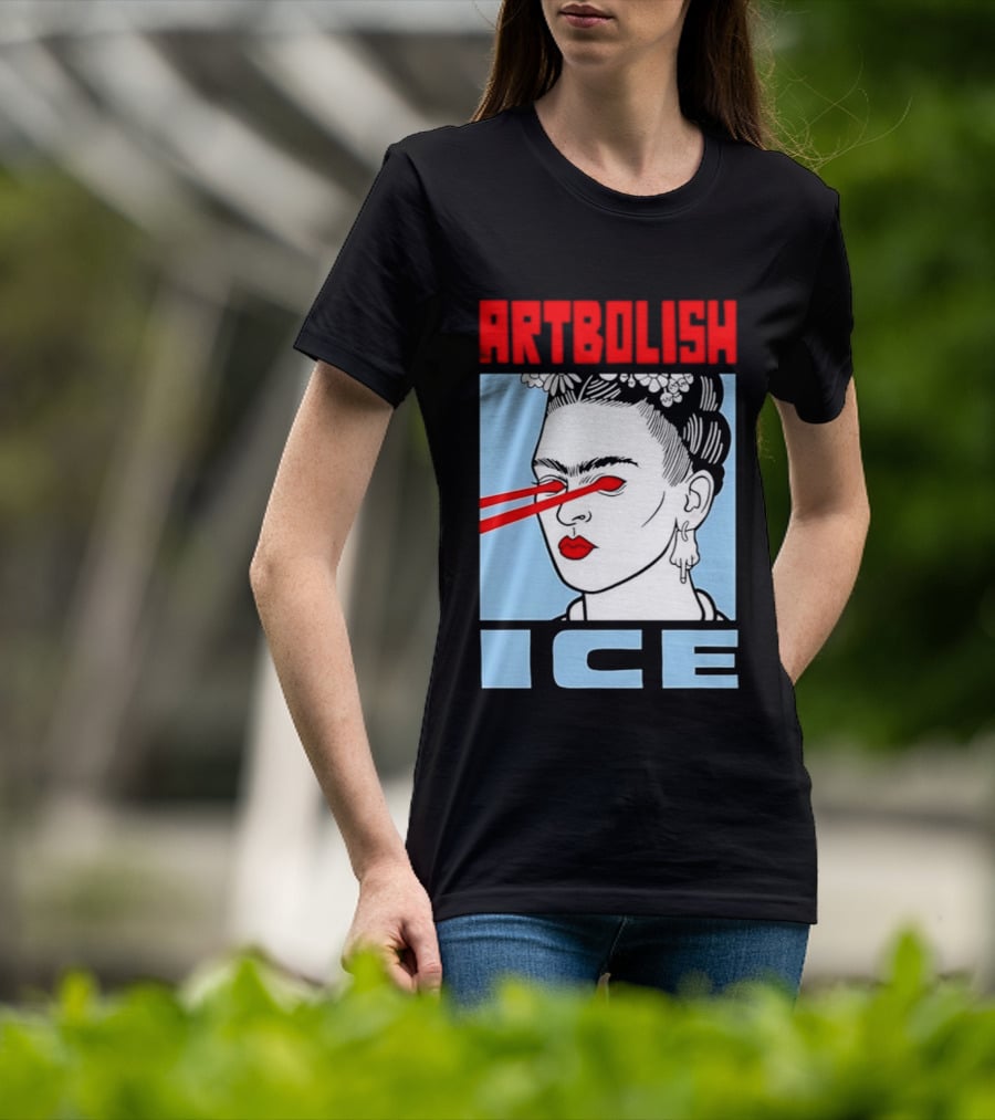 ARTBOLISH ICE Frida Kahlo Lalo T-Shirt