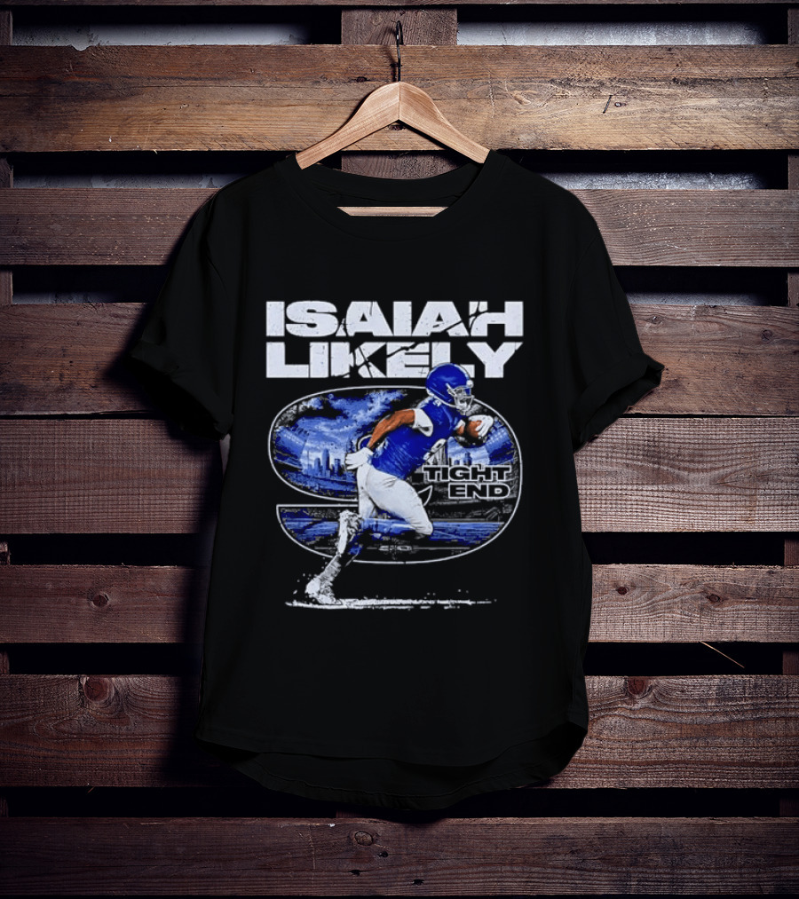 Isaiah Likely Tight End New York Giants Player T-Shirt