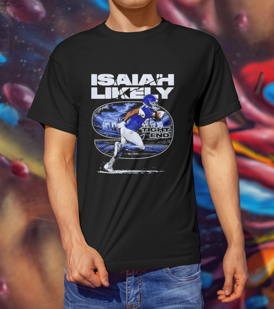 Isaiah Likely Tight End New York Giants Player T-Shirt