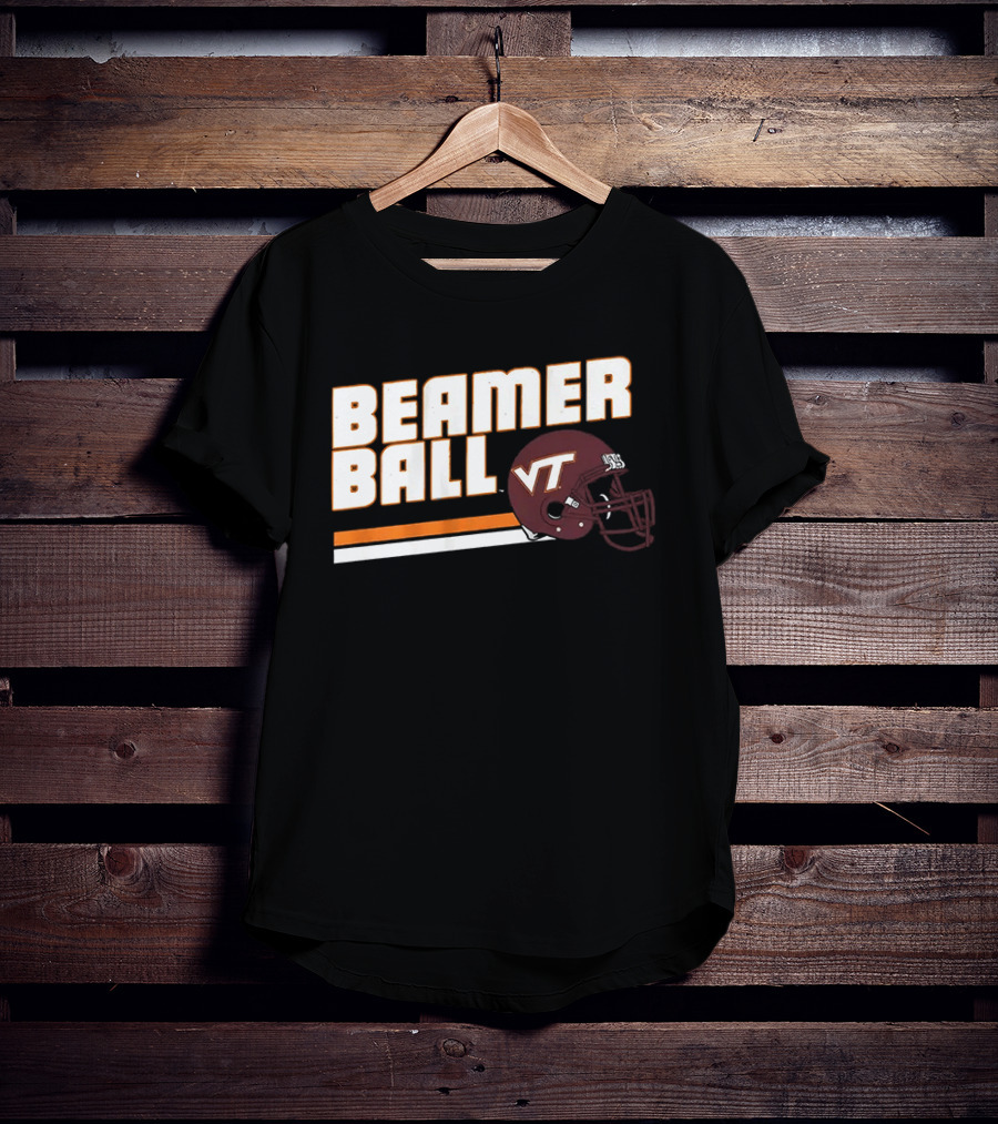 Beamer Ball VT Football Virginia Tech Frank Beamer Coach T-Shirt