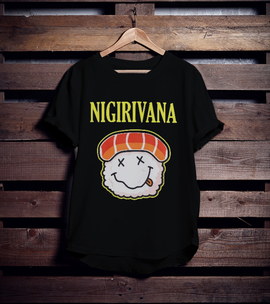 Nigirivana Sushi Nigiri Smile Face T-Shirt