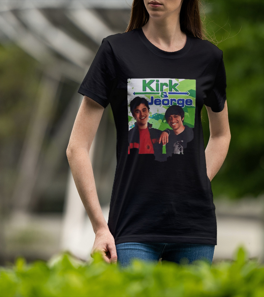 Kirk & Jeorge Drake & Josh TV Show Inspired Green T-Shirt