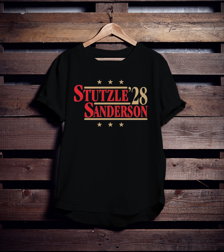 Stutzle Sanderson '28 Stars Ottawa Senators T-Shirt