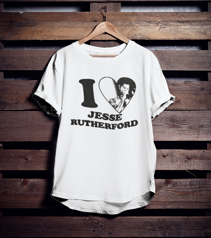 I Heart Jesse Rutherford Fan Appreciation T-Shirt
