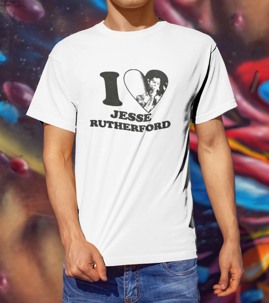 I Heart Jesse Rutherford Fan Appreciation T-Shirt
