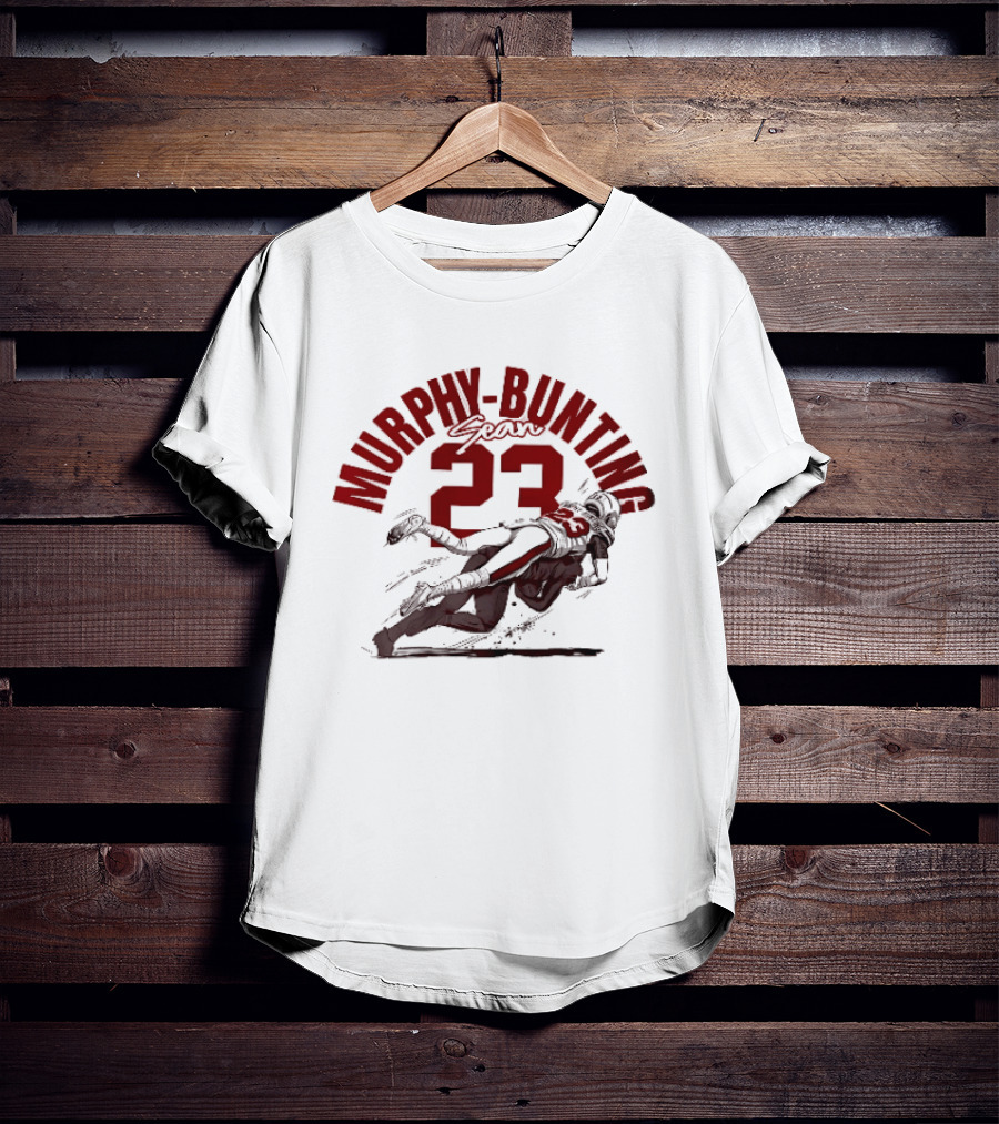 Murphy Bunting Sean 23 Arizona Football Athlete T-Shirt