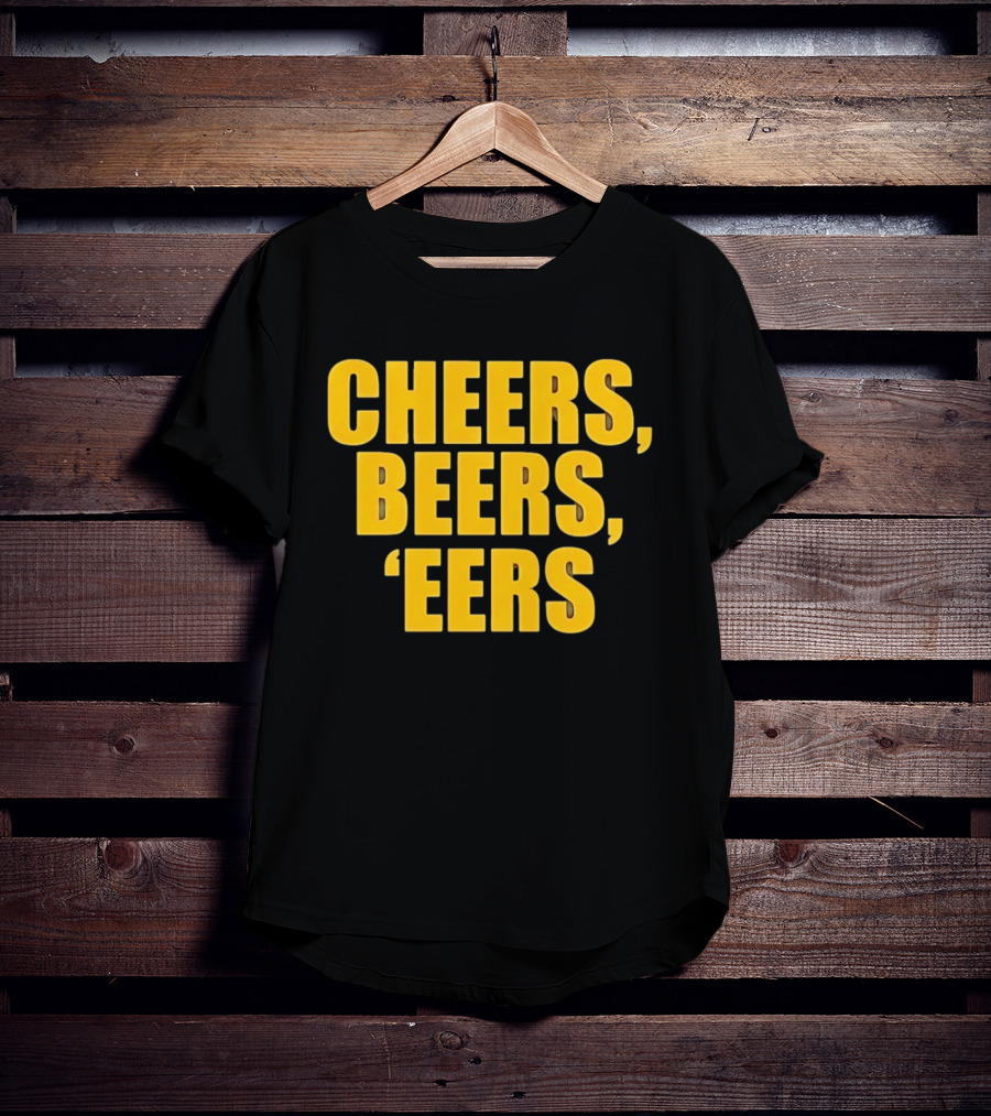 Cheers Beers Eers West Virginia Mountaineers Fans Celebration T-Shirt