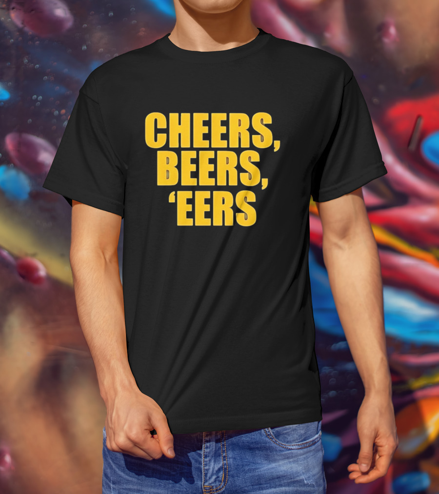 Cheers Beers Eers West Virginia Mountaineers Fans Celebration T-Shirt